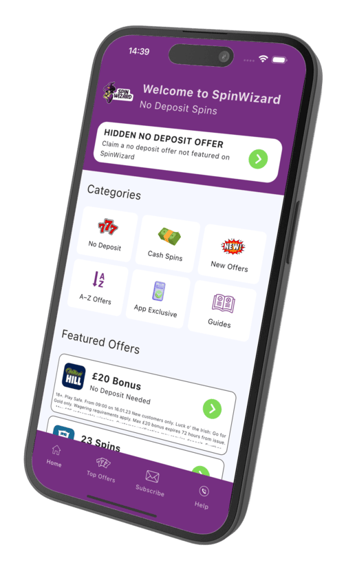 SpinWizard App Offers